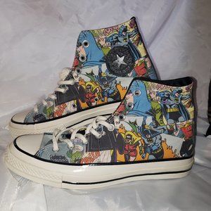NEW- NO BOX!- DC Comics x Chuck Taylor All Star 70 Hi 'Batman'